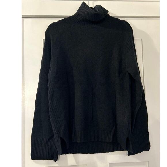 J. Crew Turtleneck sweater in Supersoft yarn black size small - Picture 3 of 5